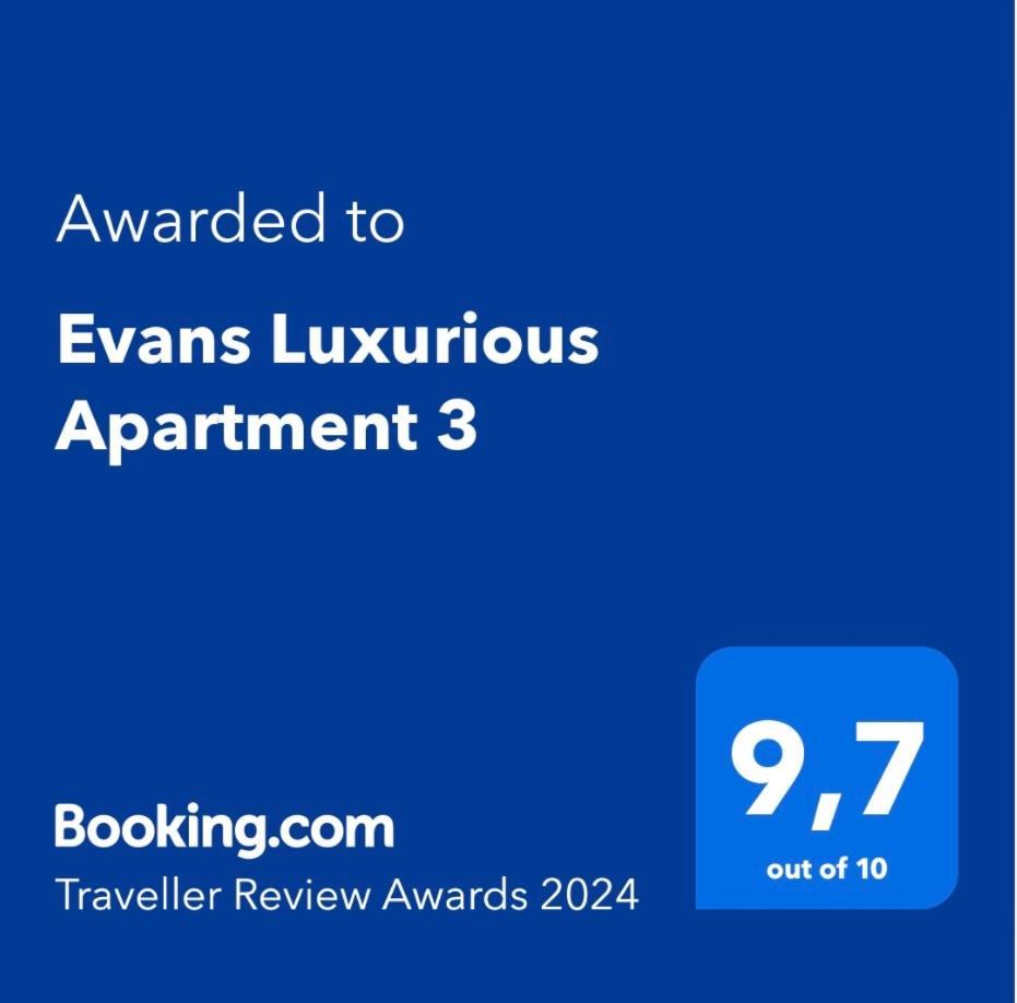Evans Luxurious Apartment 3 Iráklio Kültér fotó